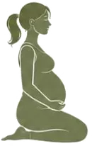Illustration: Schwangerschaftsyoga